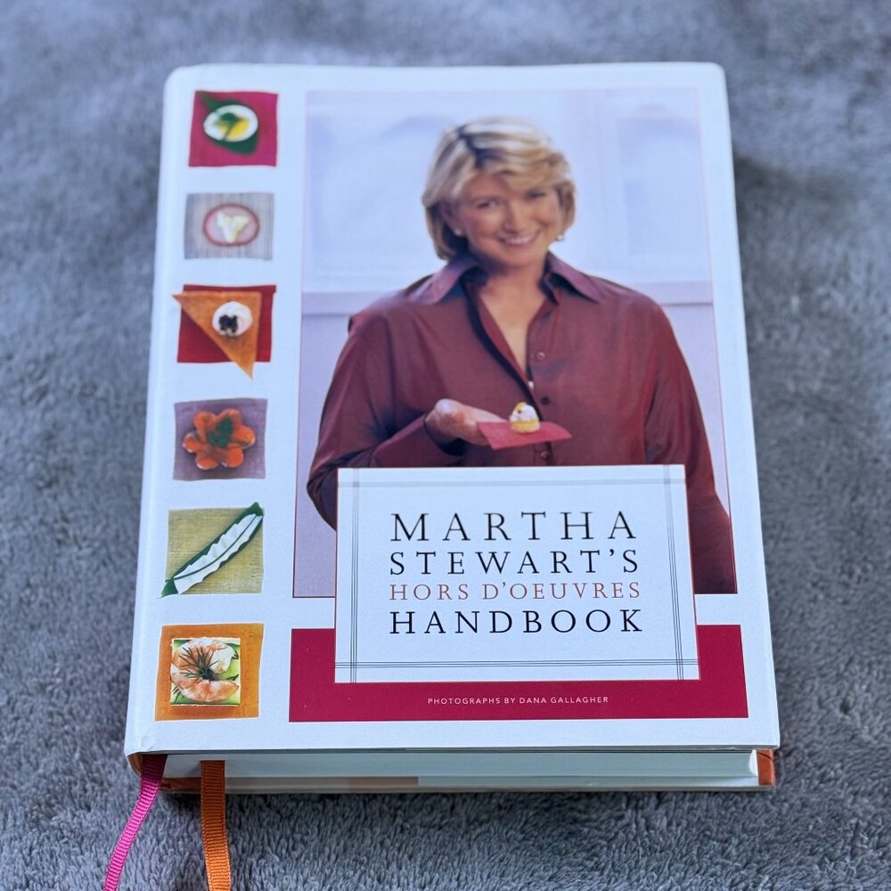 Vintage Martha Stewart’s Hors d’Oeuvres Handbook 1999 First Edition
